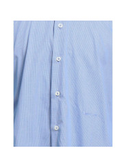 Shirts Elegant Light Blue Cotton Shirt 300,00 € 8050246667842 | Planet-Deluxe