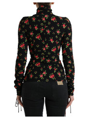 Tops & T-Shirts Elegant Floral Silk Blend Top 1.950,00 € 8057142156005 | Planet-Deluxe
