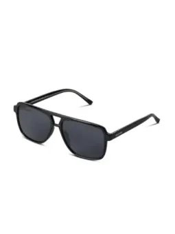 "Smooder Hayford_X037: Schwarze Minimalistische Sonnenbrille"