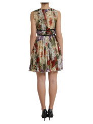 Dresses Floral Elegance Silk Chiffon Mini Dress 5.200,00 € 8050249425999 | Planet-Deluxe