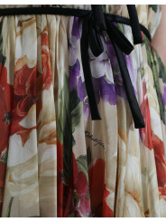 Dresses Floral Elegance Silk Chiffon Mini Dress 5.200,00 € 8050249425999 | Planet-Deluxe