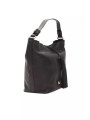 Shoulder Bags Sleek Black Leather Shoulder Bag 420,00 € 2000037361660 | Planet-Deluxe