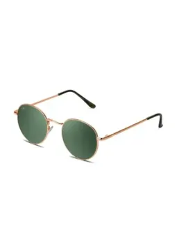 "Twig Delacroix Unisex Metall-Sonnenbrille Grün UV3"