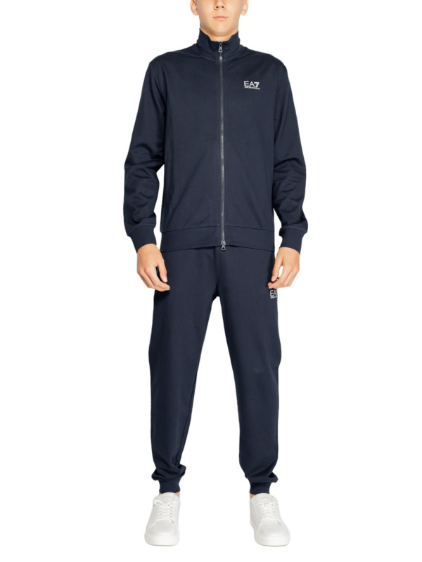 Marineblauer EA7 Herren-Trainingsanzug Marineblauer EA7 Herren-Trainingsanzug