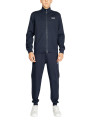 Marineblauer EA7 Herren-Trainingsanzug