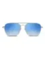 "Twig Sonnenbrillen im Sale | Twig Ruskin Unisex Aviator Sonnenbrille - Blau, Metallrahmen, UV3 Schutz online kaufen"|Planet-Deluxe