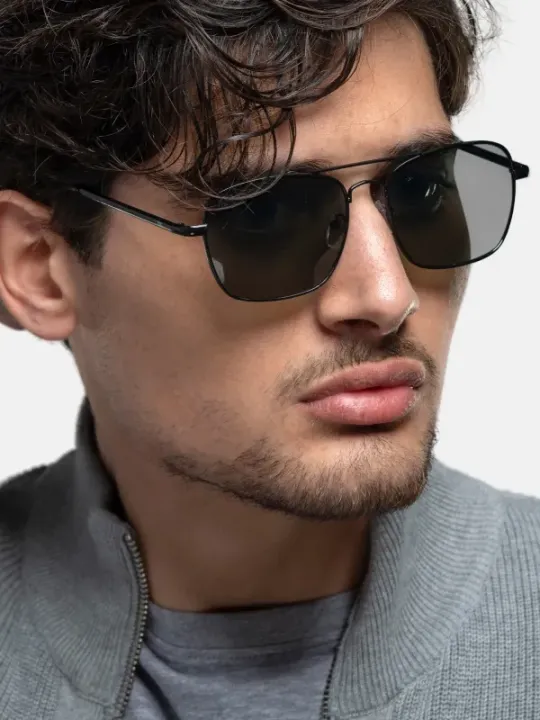 "Twig Sonnenbrillen im Sale | Twig Ruskin Unisex Sonnenbrille - Metallrahmen Grün (UV3, 135mm Bügel) online kaufen"|Planet-Deluxe
