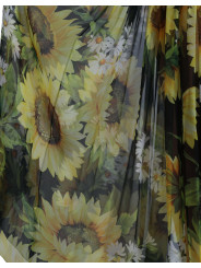 Dresses Elegant Sunflower Silk Maxi Dress 10.500,00 € 8059579073863 | Planet-Deluxe