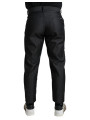Jeans & Pants Elegant Silk Skinny Pants with Heraldic Print 2.510,00 € 8059226176855 | Planet-Deluxe