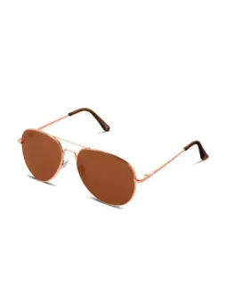 Unisex Aviator Sonnenbrille Twig Pennac in Roségold