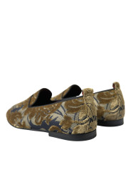 Formal Opulent Gold Velvet Smoking Slippers 2.210,00 € 8050246188415 | Planet-Deluxe