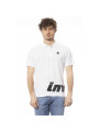 Polo Shirt Elegant White Cotton Polo with Chest Logo 150,00 € 8056144552051 | Planet-Deluxe