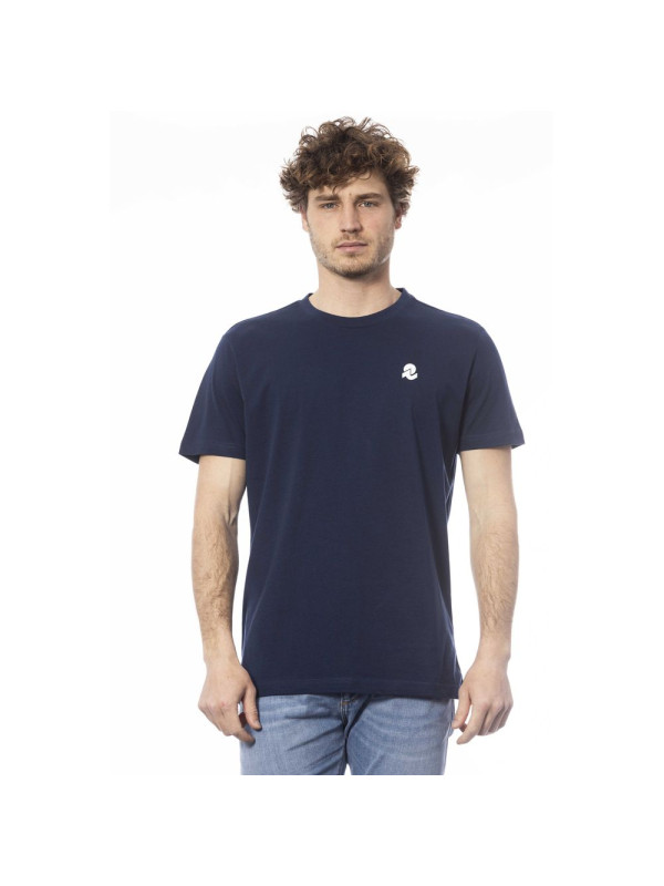 T-Shirts Timeless Blue Crew Neck Cotton Tee 130,00 € 8056144553805 | Planet-Deluxe