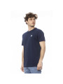 T-Shirts Timeless Blue Crew Neck Cotton Tee 130,00 € 8056144553805 | Planet-Deluxe