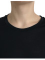 Tops & T-Shirts Elegant Wool Crew Neck Tee 500,00 € 8058301889109 | Planet-Deluxe