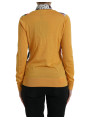 Sweaters Elegant Patchwork Henley Silk Blend Sweater 4.830,00 € 8057155993376 | Planet-Deluxe