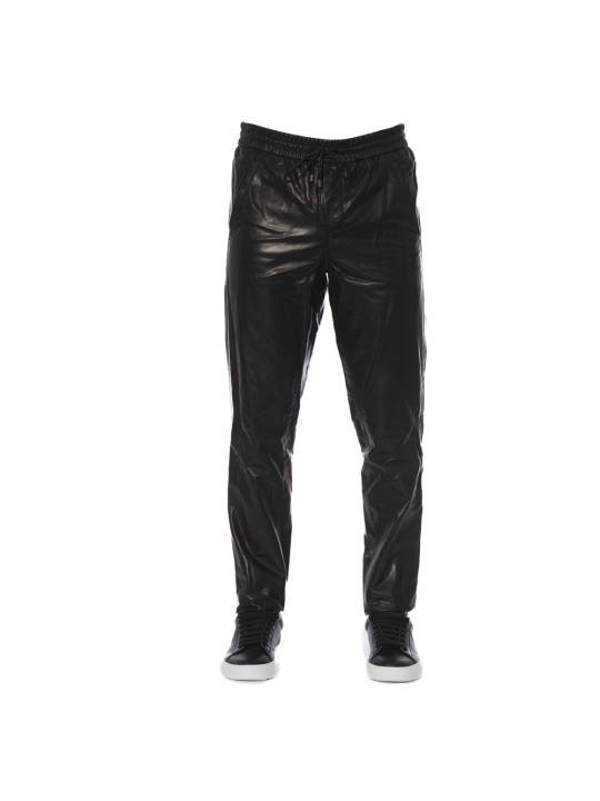 Jeans & Pants Sleek Black Leather Trousers for Men 1.710,00 € 8057735217922 | Planet-Deluxe