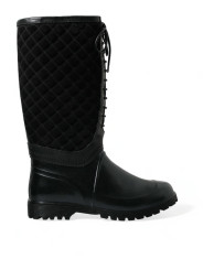 Boots Elegant Quilted Lace-Up Rain Boots 3.000,00 € 8050246188644 | Planet-Deluxe