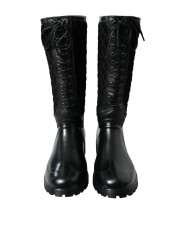 Boots Elegant Quilted Lace-Up Rain Boots 3.000,00 € 8050246188644 | Planet-Deluxe