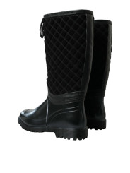 Boots Elegant Quilted Lace-Up Rain Boots 3.000,00 € 8050246188644 | Planet-Deluxe
