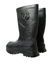 Boots Sleek Metallic Rubber Rain Boots with DG Logo 1.920,00 € 8057142238183 | Planet-Deluxe