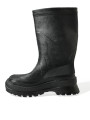 Boots Sleek Metallic Rubber Rain Boots with DG Logo 1.920,00 € 8057142238183 | Planet-Deluxe