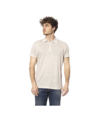 Polo Shirt Elegant Beige Cotton Polo: Timeless Style 240,00 € 2000052084919 | Planet-Deluxe