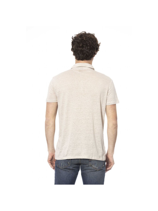 Polo Shirt Elegant Beige Cotton Polo: Timeless Style 240,00 € 2000052084919 | Planet-Deluxe
