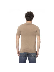 Polo Shirt Elegant Beige Cotton Polo for Men 250,00 € 2000052083608 | Planet-Deluxe