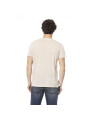 T-Shirts Beige Crew Neck Cotton T-Shirt 200,00 € 2000052078826 | Planet-Deluxe