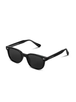 LatenzaZero Unisex Acetat Sonnenbrille, Schwarz