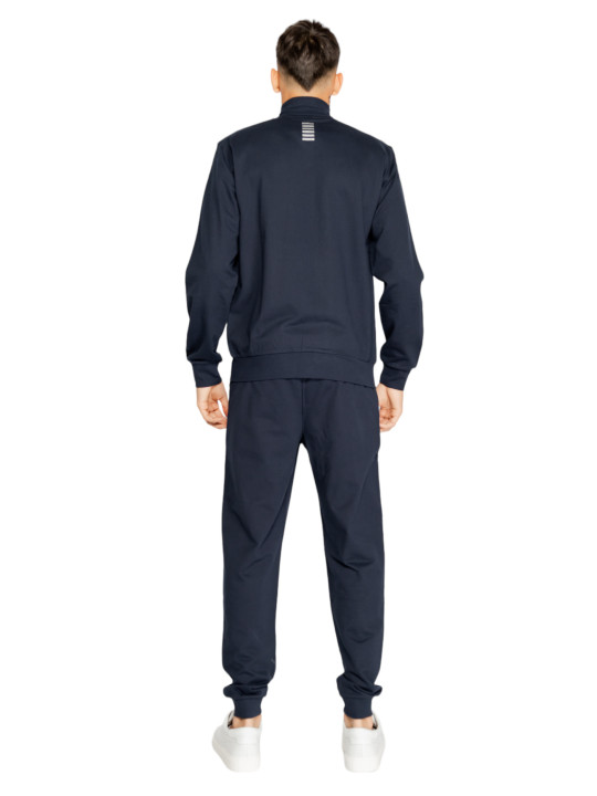 Marineblauer Ea7 Herren-Trainingsanzug