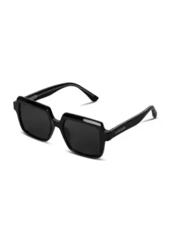 LatenzaZero Echelon Unisex Sonnenbrille - Acetat Schwarz