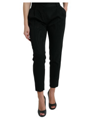 Jeans & Pants Elegant High-Waist Tapered Cropped Pants 2.220,00 € 8052145707155 | Planet-Deluxe