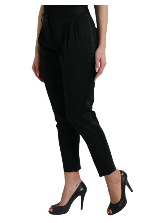 Jeans & Pants Elegant High-Waist Tapered Cropped Pants 2.220,00 € 8052145707155 | Planet-Deluxe