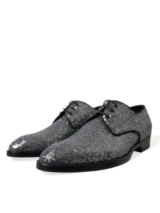 Formal Exquisite Sequined Derby Dress Shoes 2.040,00 € 8056305201286 | Planet-Deluxe