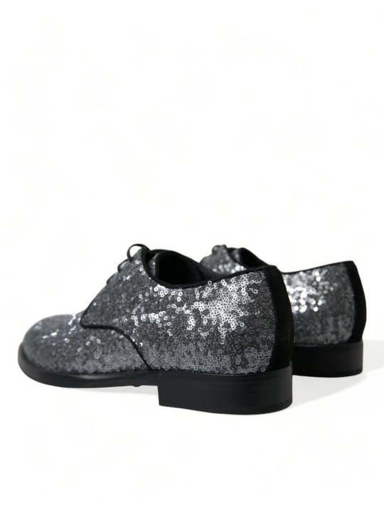 Formal Exquisite Sequined Derby Dress Shoes 2.040,00 € 8056305201286 | Planet-Deluxe