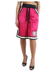 Shorts Chic Pink High Waist Jersey Shorts 1.890,00 € 8052145789816 | Planet-Deluxe