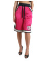 Shorts Chic Pink High Waist Jersey Shorts 1.890,00 € 8052145789816 | Planet-Deluxe