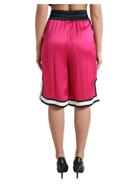 Shorts Chic Pink High Waist Jersey Shorts 1.890,00 € 8052145789816 | Planet-Deluxe