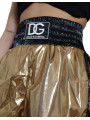 Shorts Elegant High Waist Metallic Gold Shorts 1.670,00 € 8057142596832 | Planet-Deluxe