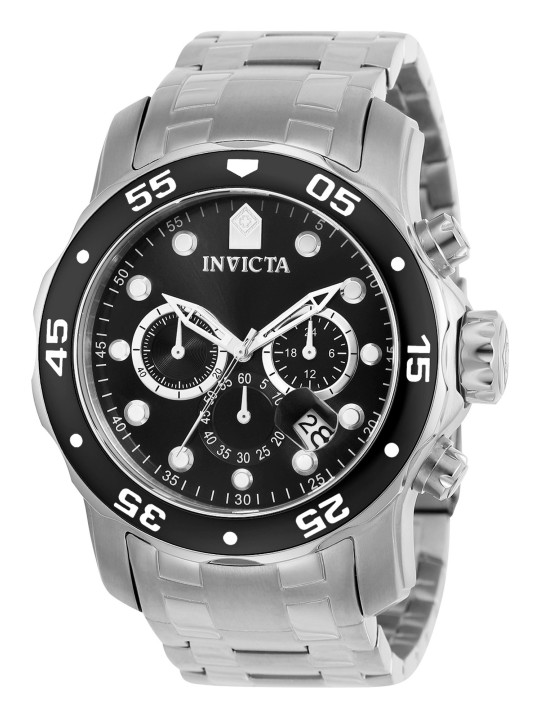 Invicta Grau Herren Metalluhr