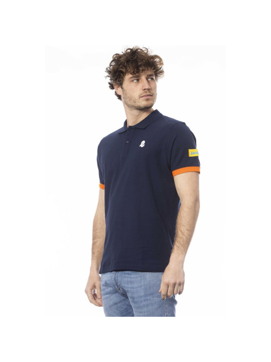 Polo Shirt Chic Blue Short Sleeve Polo Shirt 160,00 € 8056144551559 | Planet-Deluxe