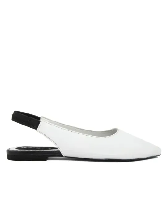 "Fashion Attitude Sandalette im Sale | Fashion Attitude FAR_KOK3_19_WHITE_BLACK Weiß online kaufen"|Planet-Deluxe