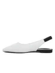 "Fashion Attitude Sandalette im Sale | Fashion Attitude FAR_KOK3_19_WHITE_BLACK Weiß online kaufen"|Planet-Deluxe