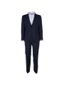 Suits Elegant Navy Blue Virgin Wool Men's Suit 2.500,00 € 8050246668306 | Planet-Deluxe
