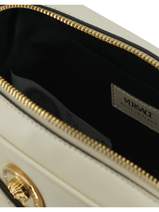 Shoulder Bags Elegant White Lamb Leather Camera Bag 1.090,00 € 8056204191183 | Planet-Deluxe