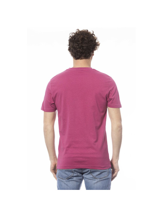 T-Shirts Invicta Purple Cotton Crew Neck Tee 130,00 € 8056144594297 | Planet-Deluxe