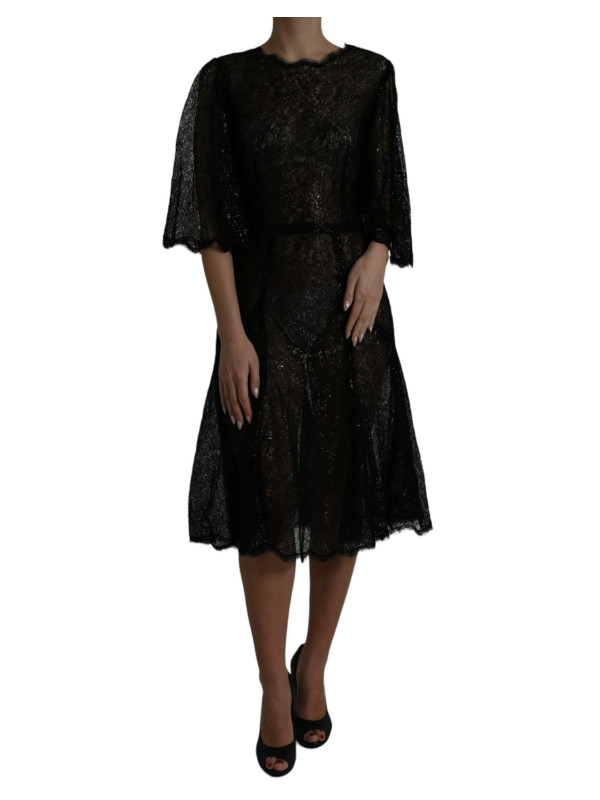 Dresses Elegant Floral Lace Midi Dress 8.240,00 € 8054802708765 | Planet-Deluxe