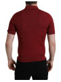 T-Shirts Elegant Silk Maroon Polo T-Shirt 2.220,00 € 8057155865130 | Planet-Deluxe